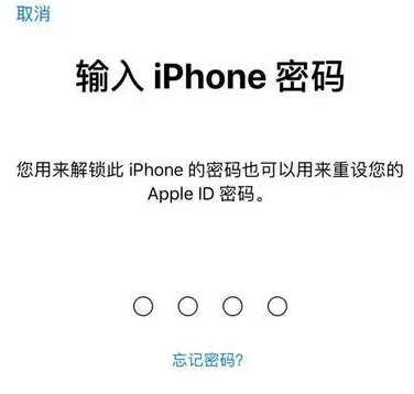 陆河苹果15维修网点分享iPhone 15六位密码怎么改四位 