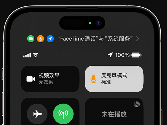 陆河苹果授权维修网点分享iPhone在通话时让你的声音更清晰 