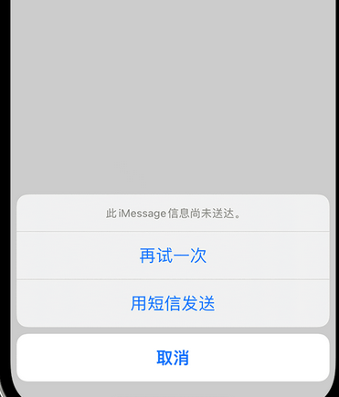 陆河apple维修iPhone上无法正常发送iMessage信息