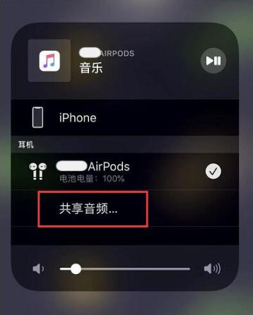 陆河苹果14音频维修点分享iPhone14音频共享设置方法 