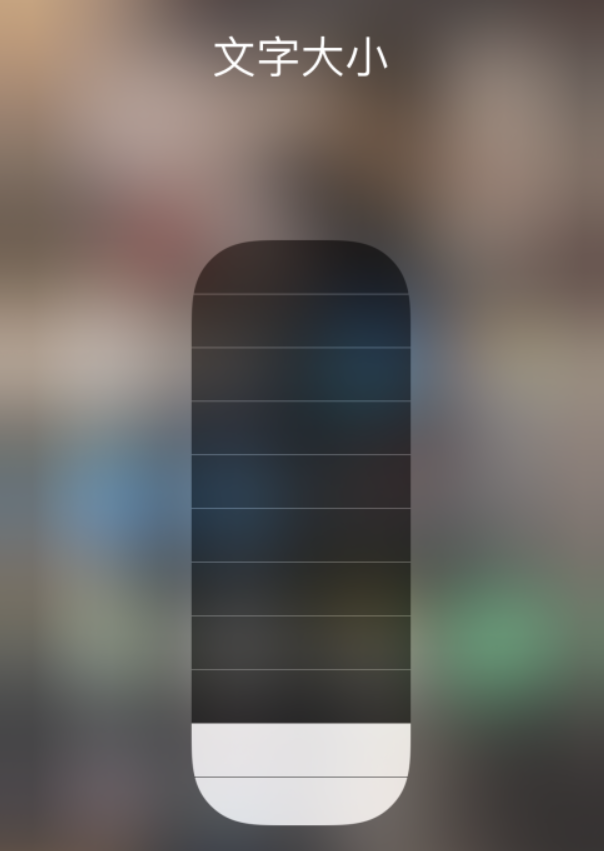 陆河苹果手机维修分享小技巧：在 iPhone 控制中心快速调节字体大小 