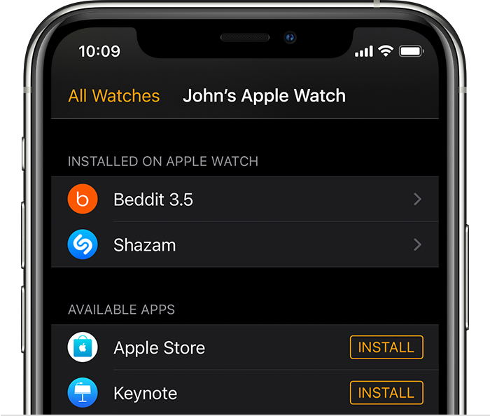 陆河苹果手机维修分享如何在 Apple Watch 上下载应用 